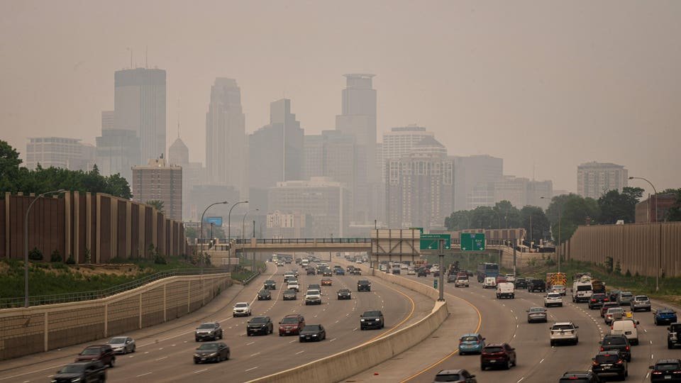 canadian wildfire smoke makes minneapolis and chicago among world’s worst polluted cities