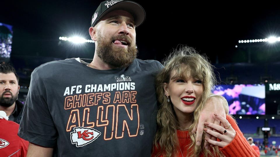 taylor swift announces engagement to travis kelce