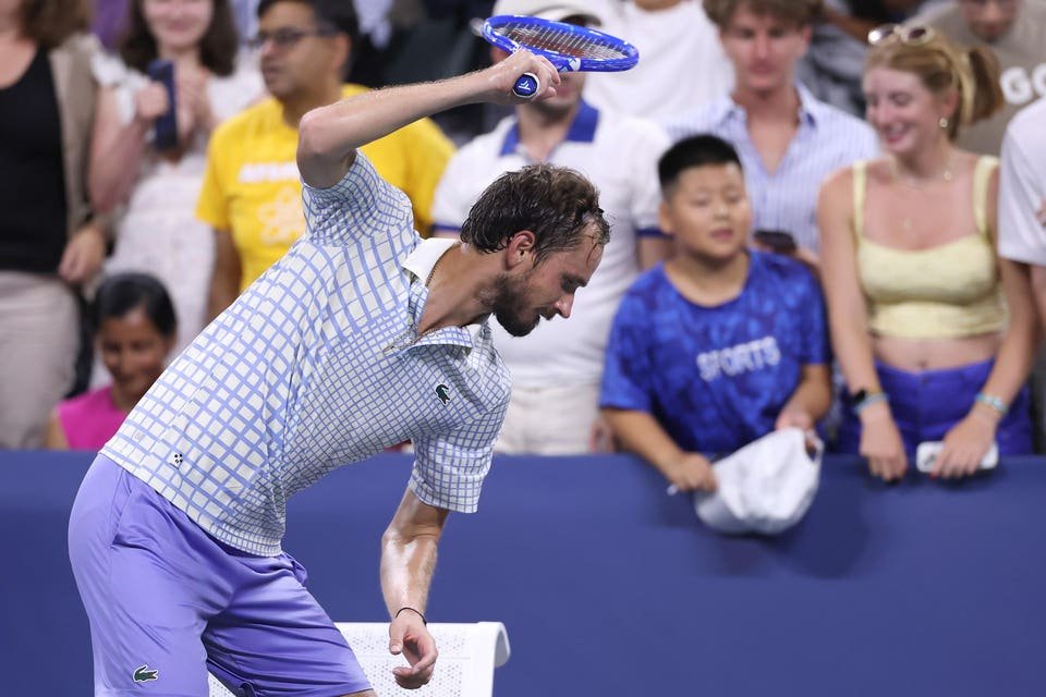 daniil medvedev’s u.s. open meltdown completes major year from hell
