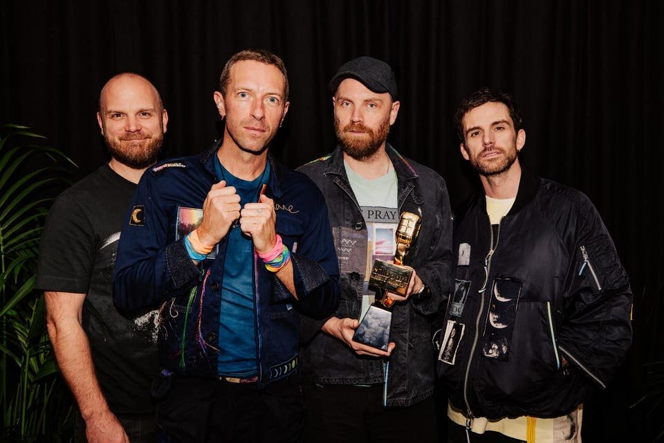 coldplay’s viral surge pushes multiple smashes to never before seen peaks