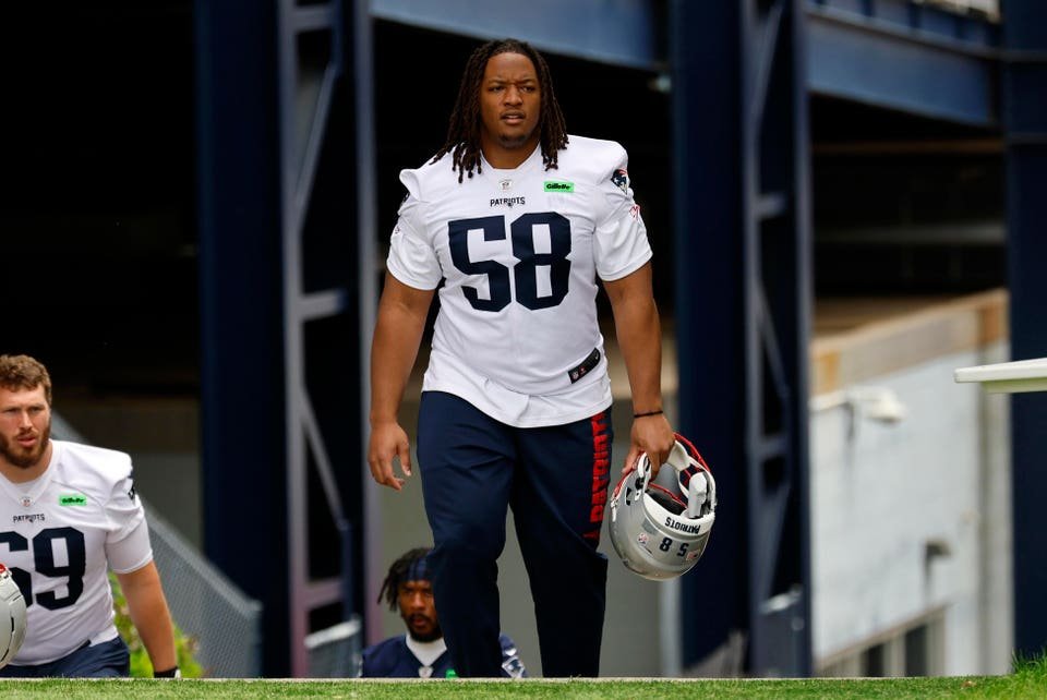 patriots rookie jared wilson earning his place among the starting five