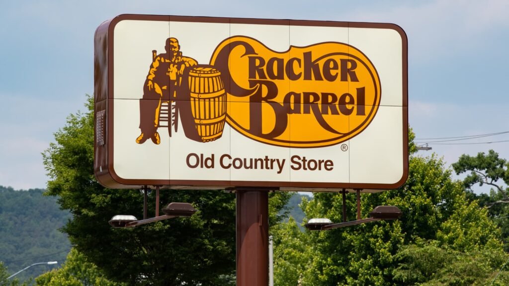 cracker barrel scraps new logo after outrage from customers, trump