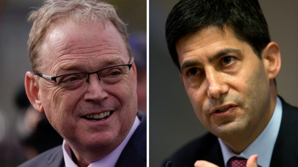 prediction markets see hassett and warsh as fed chair frontrunners as trump talks up the 'kevins'