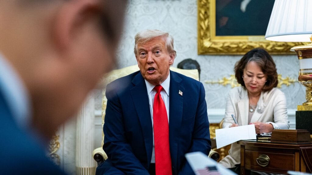 'they have to give us magnets': trump warns of 200% tariff on china if exports are curbed