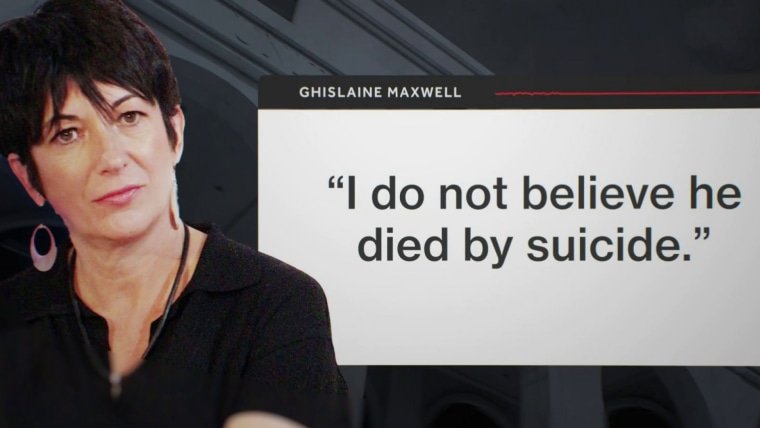 doj releases transcripts and audio from two days of interviews with ghislaine maxwell