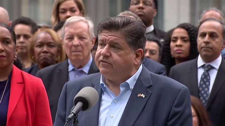 'do not come to chicago': pritzker on trump plans to send troops to illinois