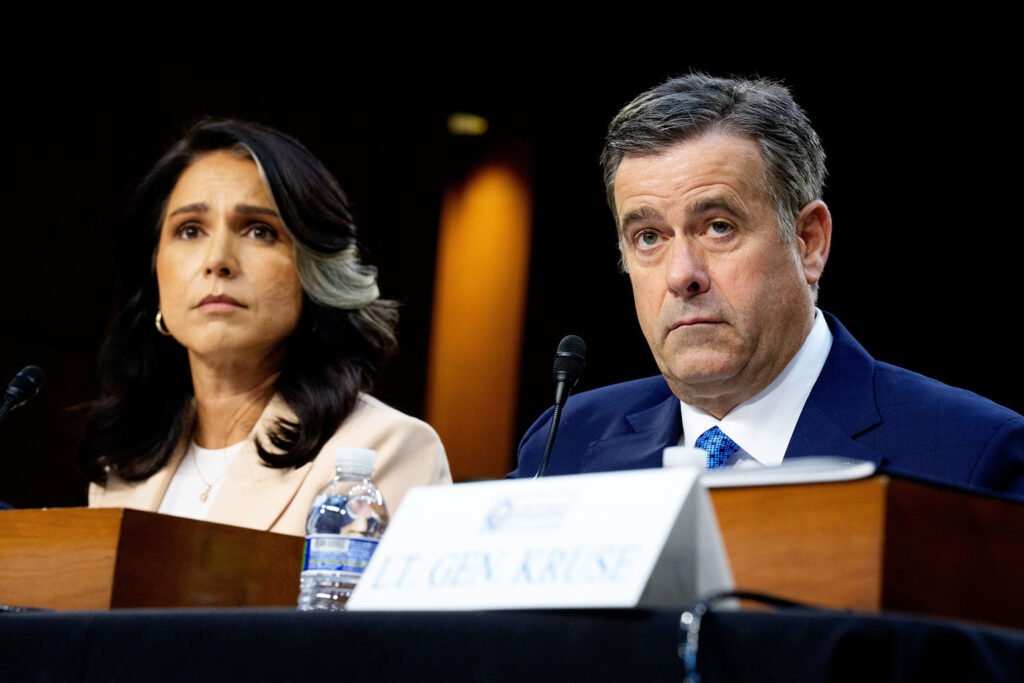 tensions rise between gabbard and cia chief after her disclosure of undercover officer's name, insiders say