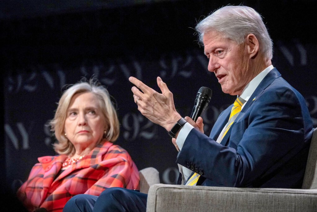 house committee subpoenas the clintons and former doj officials to testify on epstein