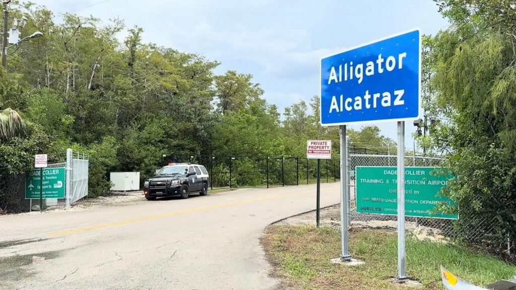 'alligator alcatraz' will have no detainees in next few days: florida official