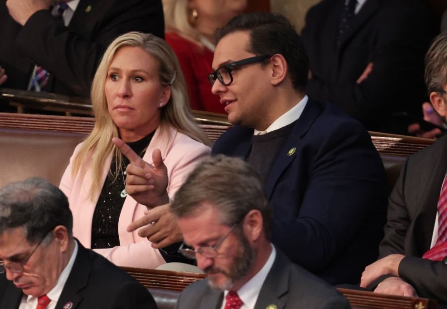 greene urges trump to commute george santos’ sentence: ‘it’s time to correct this injustice’