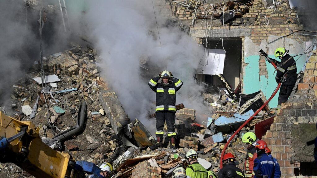 zelenskyy calls for 'tough' sanctions on russia after major air attack on kyiv