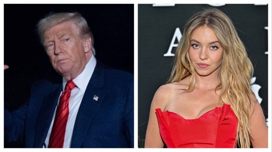 trump on sydney sweeney controversy: if she's republican 'i think her ad is fantastic'
