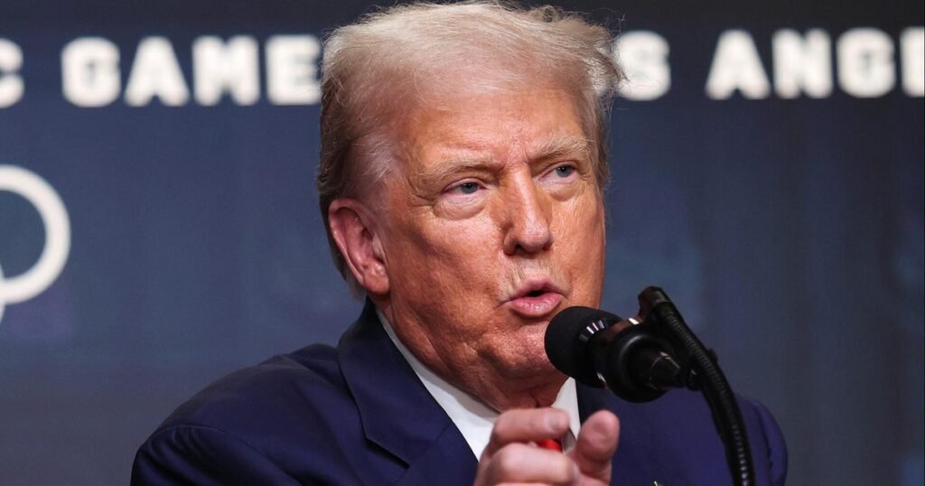 trump defends firing labor statistics chief: "give me a break"