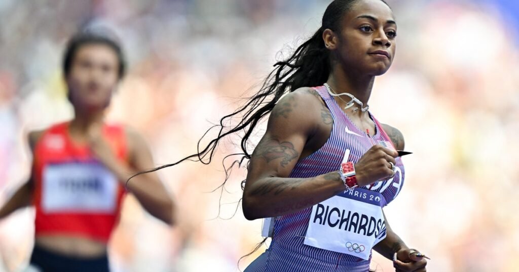 sha'carri richardson arrested on domestic violence charge, police say