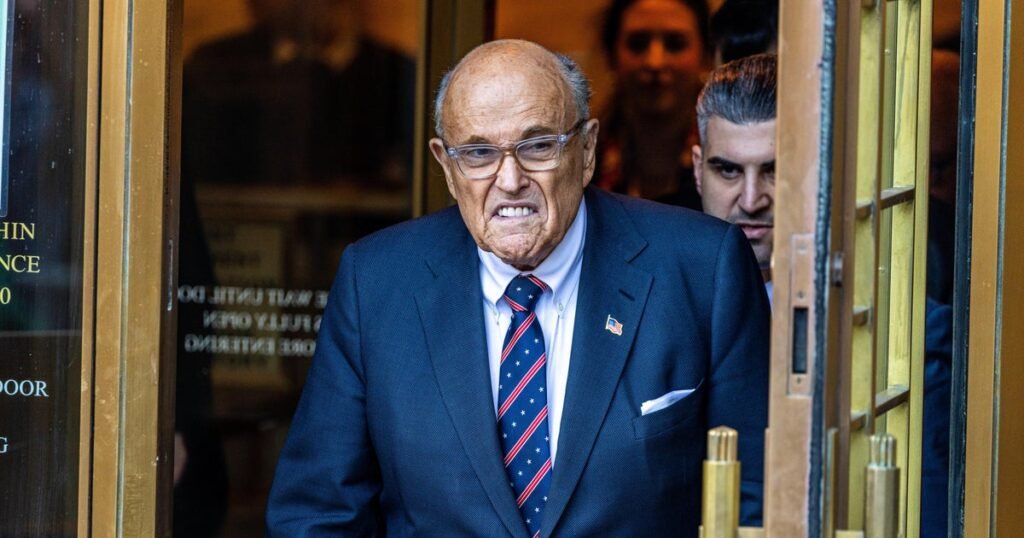 rudy giuliani hospitalized after car crash in new hampshire