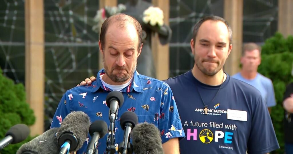 father of child killed in minneapolis shooting speaks, "a coward decided to take our 8 year old son"