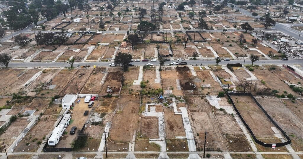 l.a. fire victims navigating a rocky rebuilding process