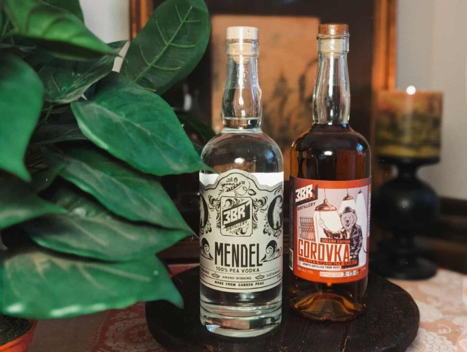 3br distillery in new jersey is giving peas a chance