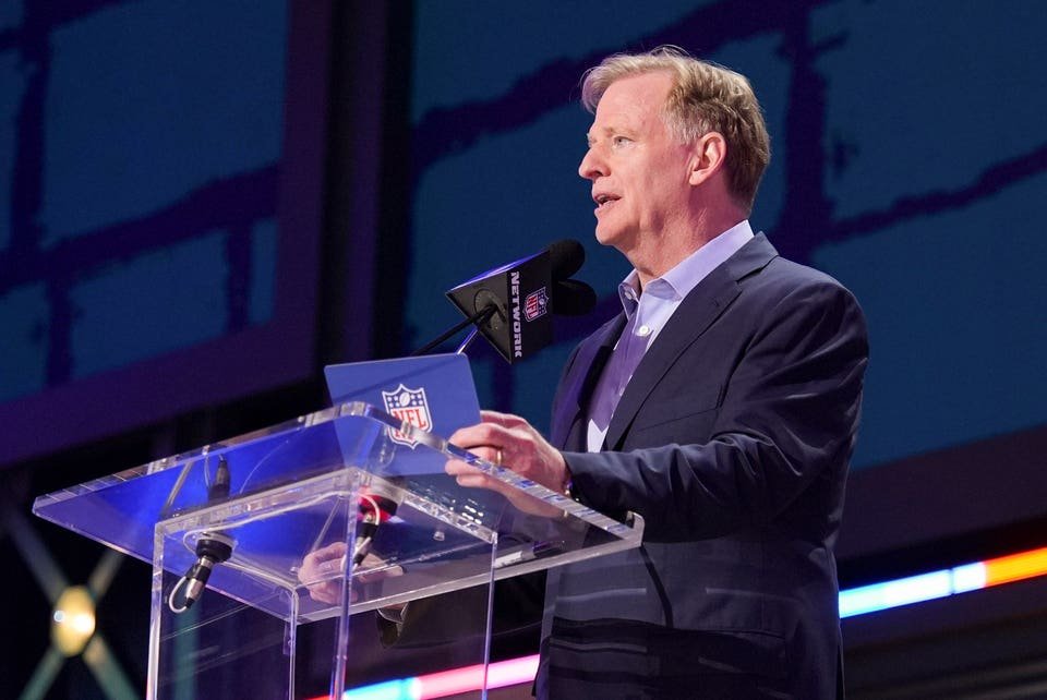 nfl commissioner roger goodell talks about how pilates has helped