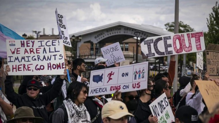 protests over president trump’s push into cities